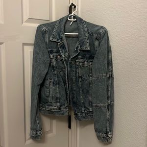 Free People women’s denim jacket size L